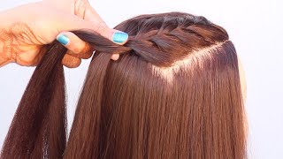 5 quick open hairstyle for wedding  cute hairstyle  hair style girl  teenagers hairstyle [upl. by Adah]