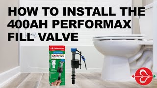 Get a Powerful Flush by Installing a Fluidmaster 400AH PerforMAX Toilet Fill Valve [upl. by Paryavi863]