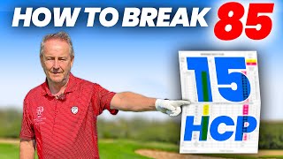 How TO Break 85 for the mid handicap GOLFER [upl. by Enidaj]