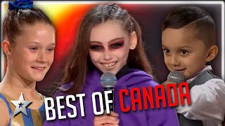 Top Five KID Auditions from Canadas Got Talent [upl. by Elyn]