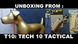 UNBOXING 203 T10 TECH TEN TACTICAL SWNGER SOPMOD COMBO KIT SPITFIRE SLING ATTACHMENT [upl. by Millman]