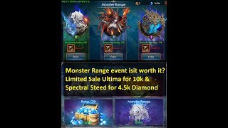 Legacy Of Discord  Hunting Festival  Monster Range  Limited Sale Part 1 [upl. by Jesse]