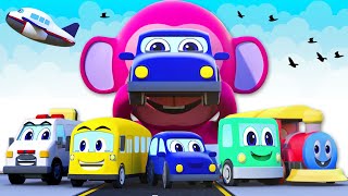 Vehicle Song  Sing Along Kids Songs by AllBabiesChannel on hooplakidz [upl. by Nylear]