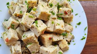 Como elaborar en tu casa TOFU  Pero con GARBANZOS que es MUCHO MÁS Fácil y Rápido  Vegan y Fácil [upl. by Huff]