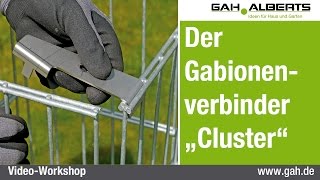 GAHAlberts Der Gabionenverbinder quotClusterquot [upl. by Nickerson]