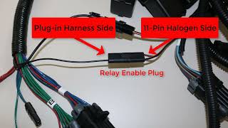 How to Dual Wire SnowEx Snowplow for DualHalogen amp LED Headlights [upl. by Ecirtnahc210]