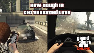 How tough CEO Turreted Limo GTA Online [upl. by Atikahs]