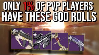 The Rarest PvP Meta God Rolls In Destiny 2 [upl. by Levona]