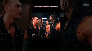 Roman Reigns quotShieldquot Attitude ❤️‍🔥 The Shield 🥹 shorts [upl. by Savage130]