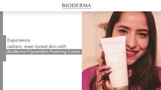 Bioderma Pigmentbio Foaming Cream  Best pigmentation facewash for uneven skin tone amp dark spots [upl. by Ymme]