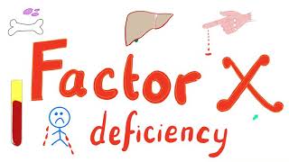 Factor X Deficiency  Hematology [upl. by Nerhe]