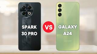 Tecno Spark 30 Pro Vs Samsung Galaxy A24 ‎ Most Detailed Comparison  Which Should You Buy [upl. by Eiralam478]