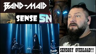 BANDMAID  Sense Official Music Video OldSkuleNerd Reaction [upl. by Ronacin]