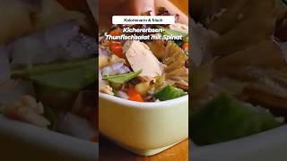 KichererbsenThunfischsalat mit Spinat – So gut dass du es jeden Tag essen willst [upl. by Narod646]