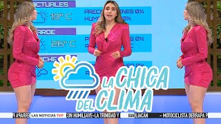 El clima de hoy con Marisol Dovala 😍  La chica del clima TVP [upl. by Snevets]