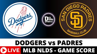 LOS ANGELES DODGERS VS SAN DIEGO PADRES LIVE ⚾️ NLDS Game 3 MLB Game Score PlaybyPlay OCT 8 2024 [upl. by Rochkind]