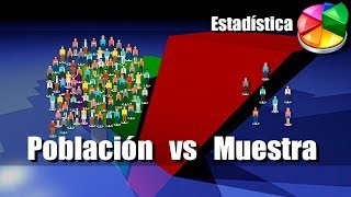 Población y Muestra  Ejemplos y Ejercicios Resueltos [upl. by Inatirb121]