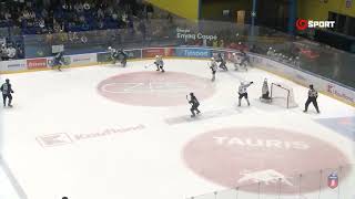 Mareks Mitens Goalie Assist vs HK Poprad 27092024  Tipos Extraliga [upl. by Borchert]