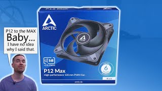 Arctic P12 MAX System Fan Review [upl. by Aicinod]