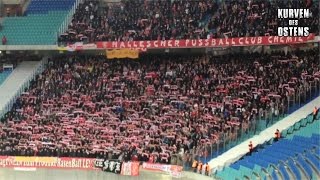 Red Bull Leipzig 21 Hallescher FC 21122013  Support [upl. by Naryb]