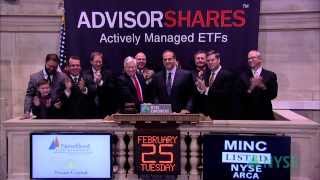 AdvisorShares and Newfleet Asset Management Visit the NYSE [upl. by Martita839]