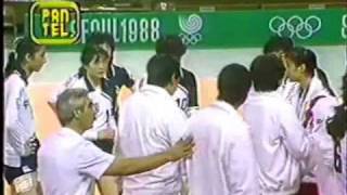 PERU VS CHINA  VOLEY OLIMPIADAS SEUL 1988  parte 2 [upl. by Tearle439]