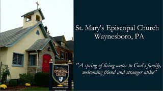 St Marys Episcopal Service Waynesboro December 17 2023 [upl. by Lammond286]