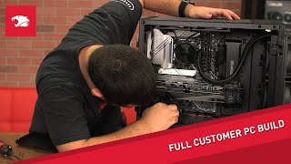 Build Gaming PC with iBUYPOWER  Cryingmans Customer PC build [upl. by Ahsi802]