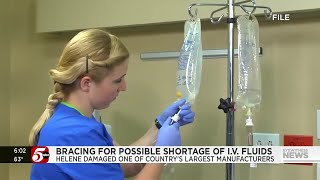 Minnesota hospitals bracing for possible IV fluid shortage [upl. by Pegeen963]