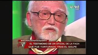 Ernesto Galaz ex comandante de la Fach en Mentiras Verdaderas [upl. by Iralam]