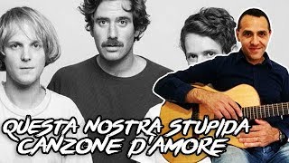 Questa Nostra Stupida Canzone DAmore  The Giornalisti  Chitarra [upl. by Quartis]