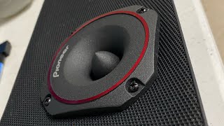 Pioneer Super Tweeter TSB350 Review and Install [upl. by Herrick]