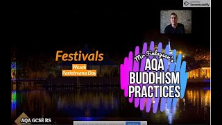 Festivals AQA GCSE Religious Studies  Buddhism Practices REVISION [upl. by Elsworth525]