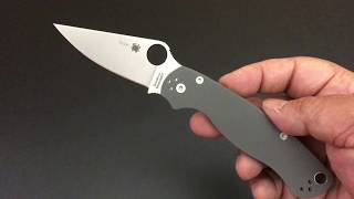 Spyderco ParaMilitary 2 MAXAMET New The Knife of the Day [upl. by Abbub]