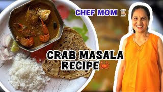 Crab Masala Recipe by mom 🦀👩🏼‍🍳  Goan Style  Ladydon Gaming  Vlog 16 [upl. by Enrico]