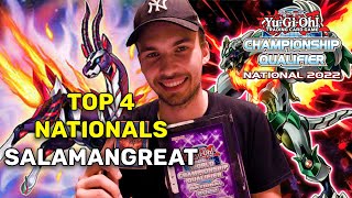 YuGiOh Top 4 Slovenian Nationals Salamangreat Deck Profile Aljaž Remžgar [upl. by Noletta]