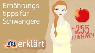 dm erklärt Welche Nährstoffe brauchen Schwangere in der Schwangerschaft [upl. by Raamal]