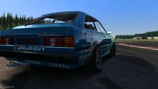 Toyota Corolla KE70 1UZ Shakedown Assetto Corsa [upl. by Ariday]