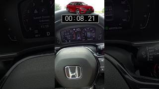 2024 Honda Civic Touring 060 Test  15L 4cyl Turbo  CVT  FWD  180hp  177 lbft  shorts [upl. by Lagasse]