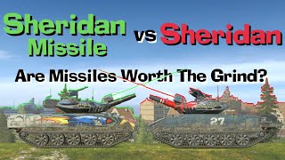 WOT Blitz Face Off  Sheridan Missile vs Sheridan [upl. by Nialb]