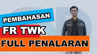 FULL PENALARAN  PEMBAHASAN FR TWK CPNS 2019  2020 [upl. by Ellatsirhc]