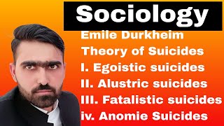 24 Durkheim on Suicide [upl. by Elfie]