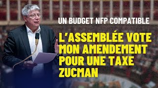 LAssemblée vote mon amendement quotZucmanquot 🔥 [upl. by Restivo]