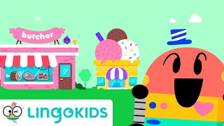 GROCERY STORE SONG 🛒🎶  Songs for Kids  Lingokids [upl. by Eylloh1]