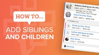 How to add children and siblings to your family tree made easy  FamilySearch [upl. by Rotce]