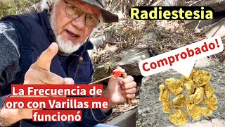 Clase para encontrar oro con varillas de Radiestesia Su frecuencia [upl. by Retswerb298]