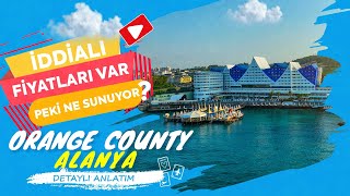 Orange County Alanya I İddalı Erken Rezervasyon Oteli I Deniz İçerisinde AquaPark 2024 [upl. by Nylyrehc56]