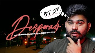 REACTION ON  DESPERADO OFFICIAL VIDEO AMRIT SIDHU [upl. by Eerol389]