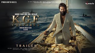 KGF Chapter 3  Hindi Trailer  Rocking Star Yash  Raveena Tondon  Prabhas  Prashanth Neel [upl. by Ertha47]