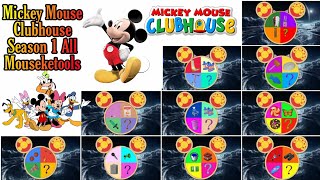 Mickey Mouse Clubhouse All Mouseketools  everybody say mystery tools mouseketools [upl. by Eula]